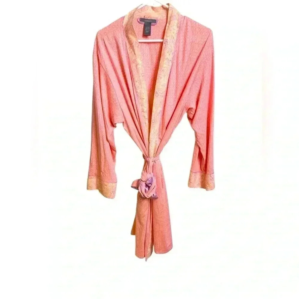 Liz Claiborne Summer  Housecoat, Soft Cotton, Size Large
